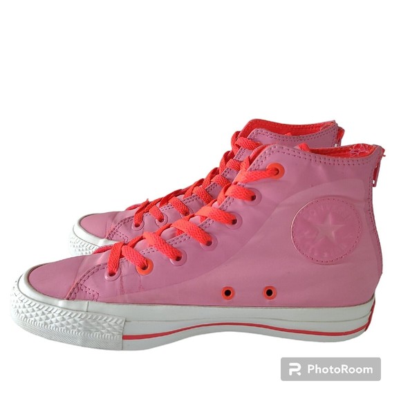 Converse Chuck Taylor Pink All Star Kids Size 5 Skater Shoes Sneakers 244249C - Picture 2 of 11